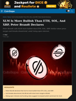XLM Is More Bullish Than ETH, SOL, And XRP Peter Brandt