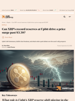 Can XRP’s record reserves at Upbit drive a price surge past $3.38? - AMBCrypto
