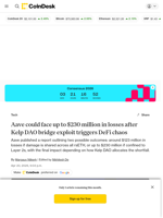 Aave could face up to $230m in losses after Kelp DAO bridge exploit triggers DeFi chaos