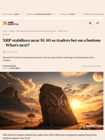 XRP stabilizes near $1.40 as traders bet on a bottom - What's next? - AMBCrypto