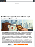 From Bitcoin to Passport: Countries Embracing Crypto Investment Migration in 2025 - Brave New Coin