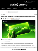 Anthropic’s Opus 4.7 To Redefine How Work Gets Done Forever