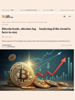 Bitcoin leads, altcoins lag - Analyzing if the trend is here to stay - AMBCrypto