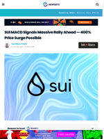 SUI MACD Signals Massive Rally Ahead — 400% Price Surge Possible