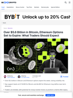 Bitcoin's Next Rally Hinges on Over $5.6 Billion Options Expiry