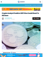 Crypto Analyst Predicts XRP Price Could Shoot To $12 Soon