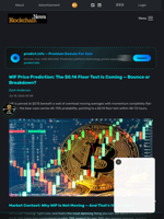 WIF Price Prediction: The $0.14 Floor Test Is Coming — Bounce or Breakdown? - Blockchain.News