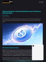 SUI Price Prediction: The $0.74 Wall Either Breaks This Week or SUI Visits $0.63 - Blockchain.News