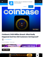 Coinbase’s $400 Million Breach: What Really Happened And How Did Customers Get Exposed? | Bitcoinist.com