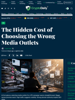 The Hidden Cost of Choosing the Wrong Media Outlets - Crypto Daily