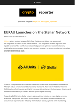 EURAU Launches on the Stellar Network