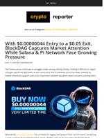 With $0.00000044 Entry to a $0.05 Exit, BlockDAG Captures Market Attention While Solana & Pi Network Face Growing Pressure