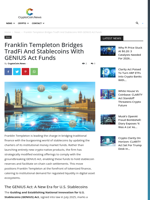 Franklin Templeton Bridges TradFi and Stablecoins with GENIUS Act Funds - CryptoCoin.News