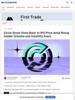 Why Circle’s Stock Has Fallen Back to Its IPO Opening Price