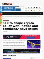 SEC to shape crypto policy with ‘notice and comment,’ says Atkins - The Crypto News Wire