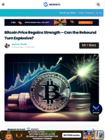 Bitcoin Price Regains Strength – Can the Rebound Turn Explosive?