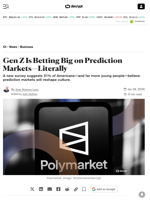 Gen Z Is Betting Big on Prediction Markets—Literally - Decrypt