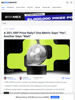 XRP Price Prediction: A 35% Rally Signal Reappears?