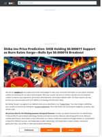 Shiba Inu Price Prediction: SHIB Holding $0.000011 Support as Burn Rates Surge—Bulls Eye $0.000016 Breakout - Brave New Coin