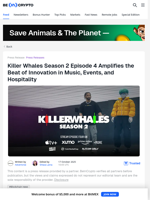 Killer Whales Episode 4 Shows Web3 Music and Travel Innovators