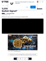 11,370 ETH Withdrawal Stuns Coinbase: Bullish Signal?