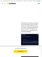Market Data Shows a Brutal Shakeout is Underway in Web3 Gaming