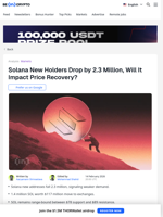 Solana Price Analysis: SOL Holders Could Face New Risk