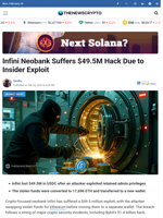 Infini Neobank Suffers $49.5M Hack Due to Insider Exploit