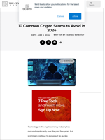 10 Crypto Scams to Avoid in 2026 | The Crypto Basic