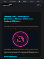 Uniswap (UNI) Labs Proposes Governance Changes to Enhance Protocol Efficiency - Blockchain.News