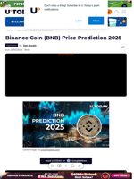 Binance Coin (BNB) Price Prediction 2025