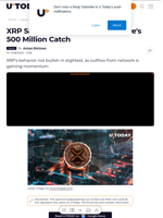 XRP Says Goodbye to $3, But There's 500 Million Catch