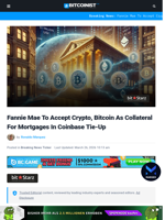 Fannie Mae To Accept Crypto, Bitcoin As Collateral For Mortgages In Coinbase Tie-Up | Bitcoinist.com