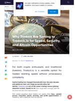 Why Traders Are Turning to Tradock.io for Speed, Security, and Altcoins