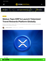 Webus Taps XRP to Launch Tokenized Travel Rewards Platform Globally - CoinCentral