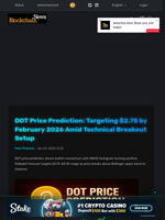 DOT Price Prediction: Targeting $2.75 by February 2026 Amid Technical Breakout Setup - Blockchain.News