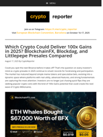 Which Crypto Could Deliver 100x Gains in 2025?
