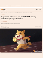 Dogecoin's price sees red, but $16.91M buying activity might say otherwise! - AMBCrypto