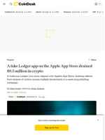 Your life savings could be gone in one click: How a fake crypto app bypassed Apple's security
