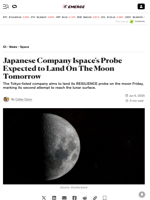 Japanese Company Ispace's Probe Expected to Land On The Moon Tomorrow - Decrypt