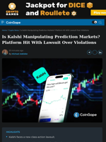Is Kalshi Manipulating Prediction Markets? Platform Hit With Lawsuit Over Violations