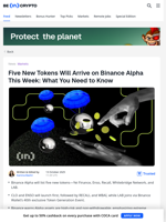 Binance Alpha Will List Five New Tokens This Week