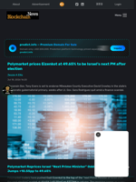 Polymarket prices Eizenkot at 49.65% to be Israel’s next PM after election - Blockchain.News