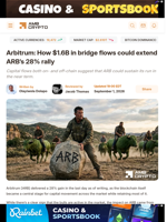 Arbitrum: How $1.6B in bridge flows could extend ARB’s 28% rally - AMBCrypto