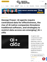 George Fraser: AI agents require centralized data for effectiveness, the rise of AI native companies threatens traditional software, and strategies to restrict data access are emerging | AI + a16z