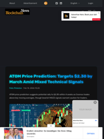 ATOM Price Prediction: Targets $2.30 by March Amid Mixed Technical Signals - Blockchain.News