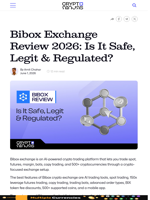 Bibox Exchange Review 2026: Is It Safe, Legit & Regulated?