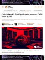 Pyth Network's TradFi push gains steam as PYTH nears $0.05 - AMBCrypto