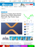 XRP Price Highly Rare Bullish Signal Eyes 630% Moonshot Past $20, Top Trader Says ⋆ ZyCrypto
