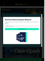 CleanSpark Ends Monthly Bitcoin Mining Updates as Production Falls and Stock Is Down 24% - CoinCentral